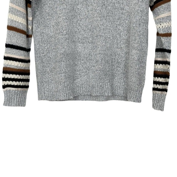 Anthropologie Ovla Crochet Sleeve Pullover Sweater - Picture 3 of 7